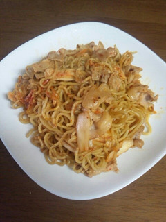 豚キムチ焼きそば-レシピのメイン写真