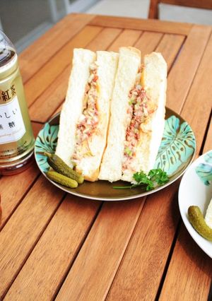 コンビーフコールスローサンド-レシピのメイン写真
