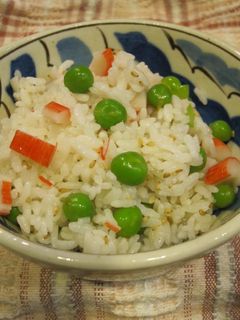 グリンピースで♪混ぜご飯-レシピのメイン写真