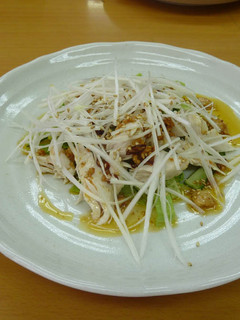 蒸し鶏のラー油かけ-レシピのメイン写真
