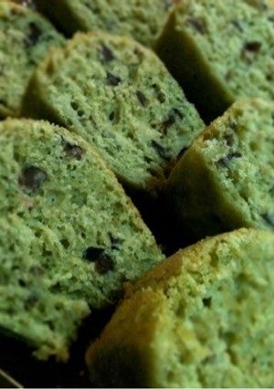 炊飯器(三号炊き)で簡単抹茶小豆ケーキ☆-レシピのメイン写真