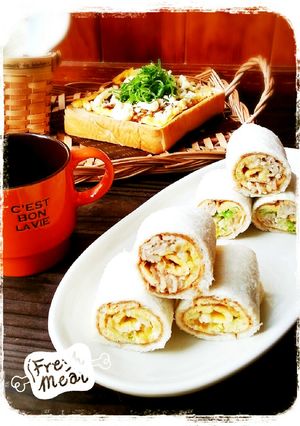 とんぺい焼き風◎ロールサンド◎-レシピのメイン写真