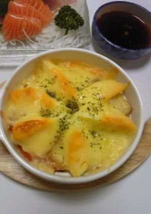 さっぱりとトマトと卵のチーズグラタン-レシピのメイン写真