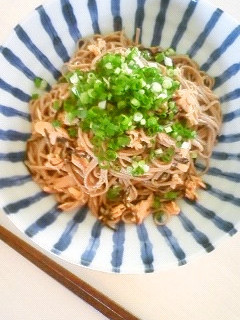 塩こんぶとツナで☆冷やしそば-レシピのメイン写真