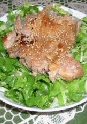 鶏モモサラダ-レシピのメイン写真