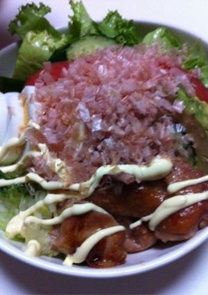 サラダうどん-レシピのメイン写真