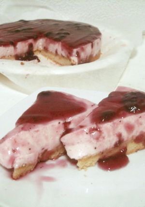 お手軽:フルーチェムースケーキ-レシピのメイン写真