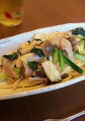 豚肉と野菜のパスタ-レシピのメイン写真