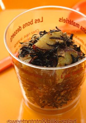 ひじきとさつま芋のおかかごまドレサラダ♪-レシピのメイン写真