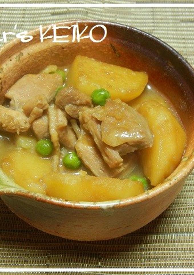 【農家のレシピ】ジャガイモと鶏肉の旨煮-レシピのメイン写真