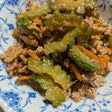 ゴーヤとひき肉の「ごはん泥棒」味噌そぼろ