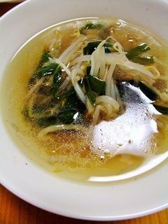 簡単★もやしの中華スープ-レシピのメイン写真
