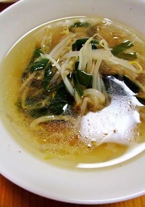 簡単★もやしの中華スープ-レシピのメイン写真