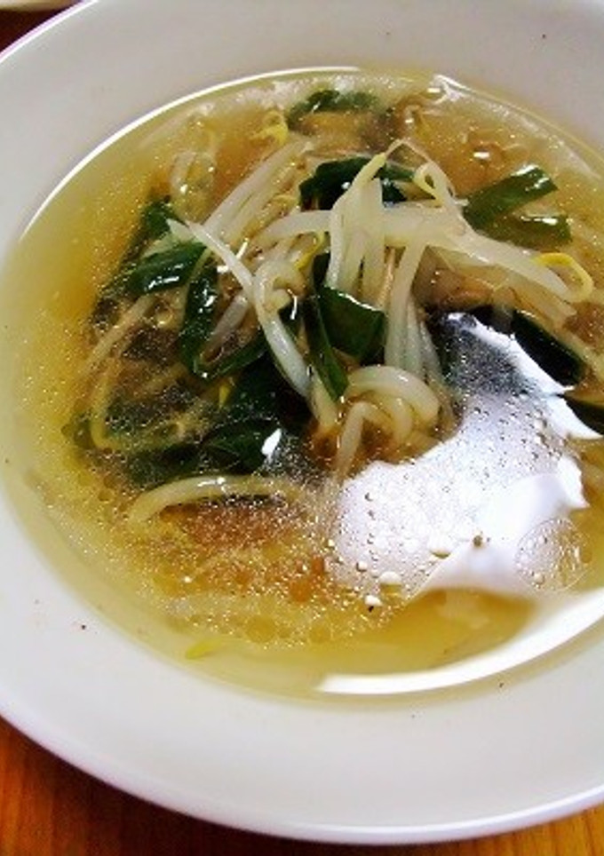 簡単★もやしの中華スープ-レシピのメイン写真