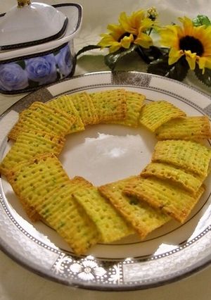 コーングリッツのチーズポテトクラッカー-レシピのメイン写真