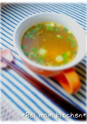 ✿わかめスープの素で♡ピリ辛中華スープ✿-レシピのメイン写真
