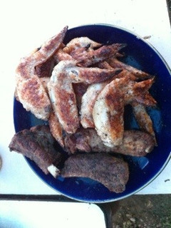 BBQで出来る男の ☆手羽先焼☆-レシピのメイン写真