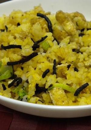 ひじきと油揚げの和風チャーハン-レシピのメイン写真