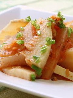 たけのことキムチの和え物-レシピのメイン写真