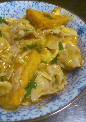 豚肉と厚揚げの豆板醤炒め-レシピのメイン写真