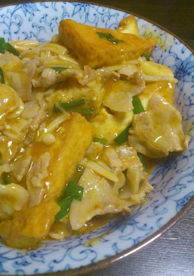豚肉と厚揚げの豆板醤炒め-レシピのメイン写真