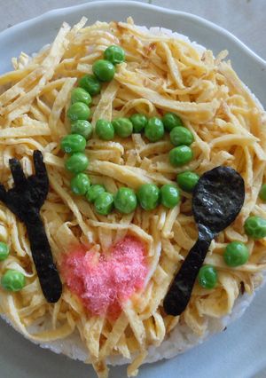 ハーフバースデー♡お祝い散らし寿司♡-レシピのメイン写真
