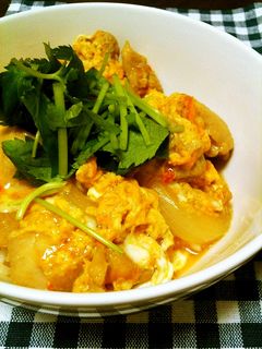 フライパン一つで♪ふわトロ親子丼-レシピのメイン写真