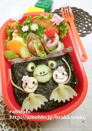 【キャラ弁★簡単てるてるぼうず】-レシピのメイン写真