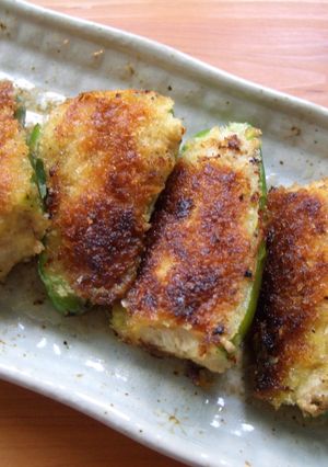 ☆ピーマンの肉詰め☆チーズ入り-レシピのメイン写真