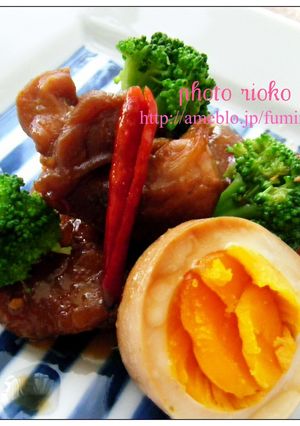 *鶏ももと卵のさっぱり煮*-レシピのメイン写真
