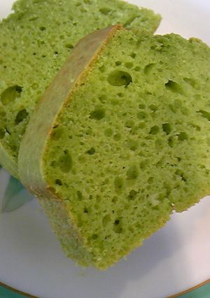 ほうれん草ピューレのパウンドケーキ-レシピのメイン写真