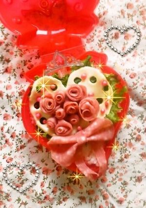 ＊キャラ弁＊シンデレラ気分♡素敵なブーケ-レシピのメイン写真
