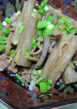 新ごぼうのたたき煮-レシピのメイン写真