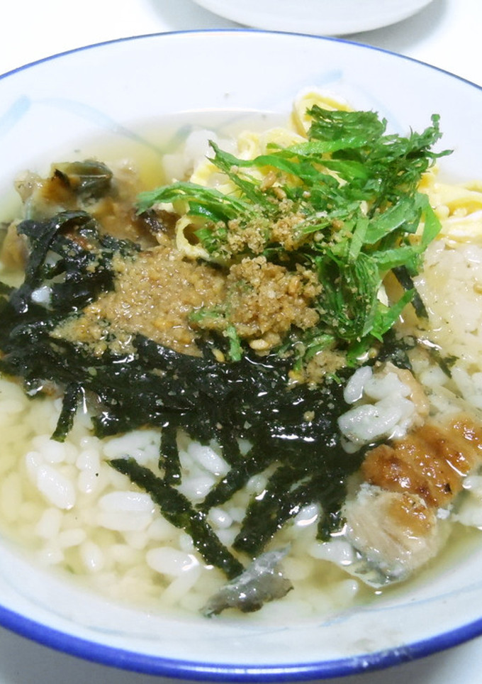 お焦げが美味しい鰻ごはん→お茶漬け♪-レシピのメイン写真