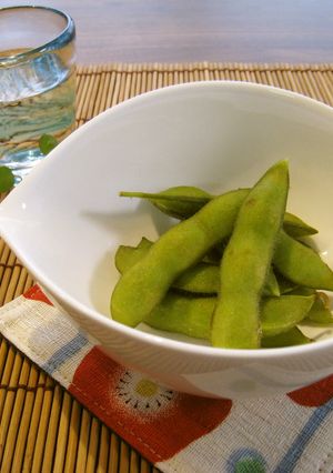 フライパンで時短～✿枝豆の蒸し焼き✿～-レシピのメイン写真