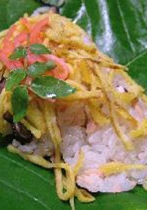 飛騨名物 朴葉ずし-レシピのメイン写真