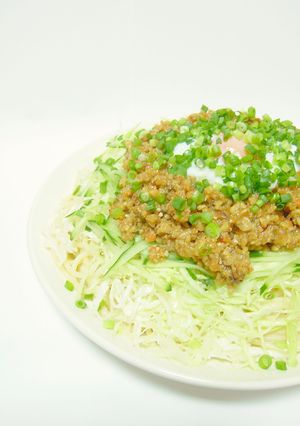 お肉なし！低カロリー＊肉味噌の冷製パスタ-レシピのメイン写真