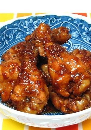 鶏手羽元の生姜レモン煮-レシピのメイン写真