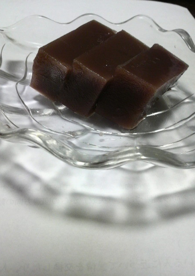 甘さ控えめ　水羊羹-レシピのメイン写真