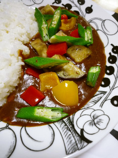 簡単ツナカレー 夏野菜Ver.-レシピのメイン写真