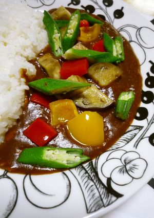 簡単ツナカレー　夏野菜Ｖｅｒ．-レシピのメイン写真