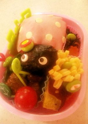 ｷｬﾗ弁♪ﾋﾟﾝｸのﾃﾝﾄｳ虫!?-レシピのメイン写真