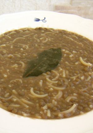 レンズ豆のパスタ♪-レシピのメイン写真
