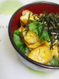 ✿油揚げ丼(油揚げの卵とじ)-レシピのメイン写真