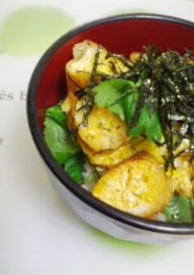 ✿油揚げ丼（油揚げの卵とじ）-レシピのメイン写真