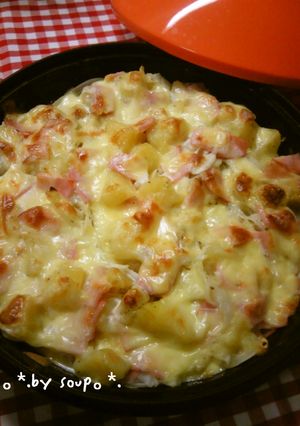 ＊タジン＊ジャガたまWチーズ焼き＊*-レシピのメイン写真