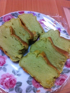 とうふケーキ☆抹茶-レシピのメイン写真