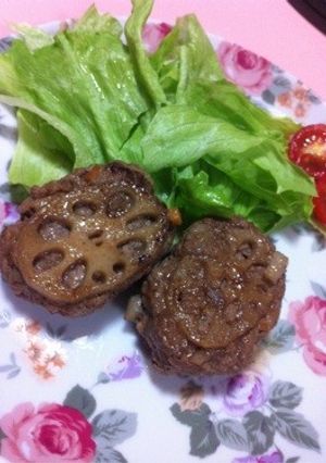 れんこんバーグ☆-レシピのメイン写真