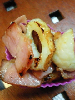 お弁当に☆チクワとベーコン炒め-レシピのメイン写真