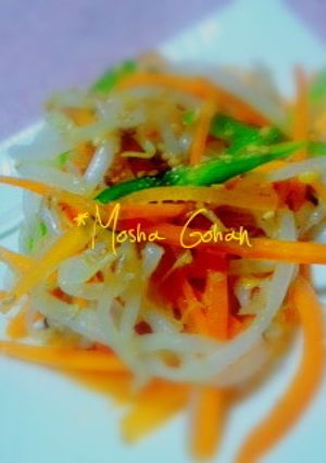 ﾚﾝｼﾞで簡単野菜のﾅﾑﾙ★-レシピのメイン写真